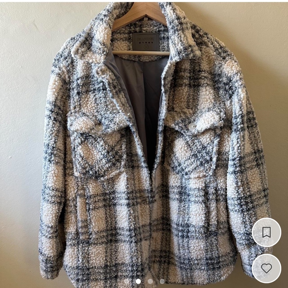 BLANK NYC Sherpa coat